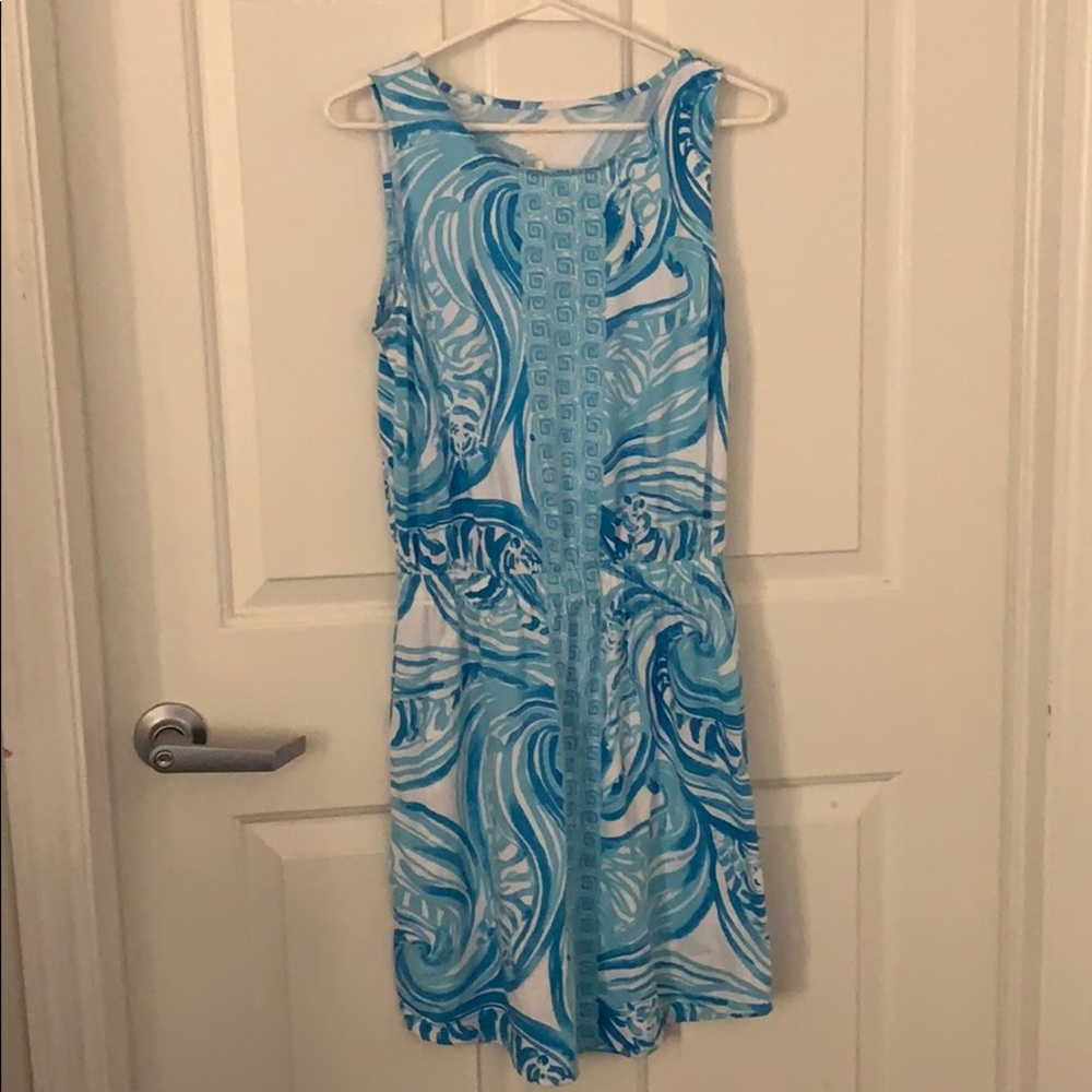 Blue Lilly Pulitzer dress